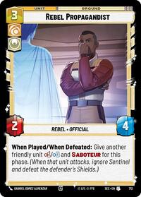 Rebel Propagandist (Foil) #712