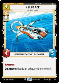 Blue Ace - Colorful Racer (Foil) #714