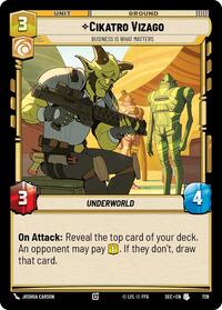 Cikatro Vizago - Business is What Matters (Foil) #728