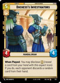 Duchess's Investigators (Foil) #733