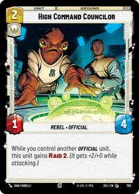 High Command Councilor (Foil) #759