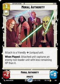 Moral Authority (Foil) #766