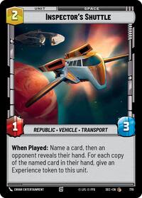 Inspector's Shuttle (Foil) #770