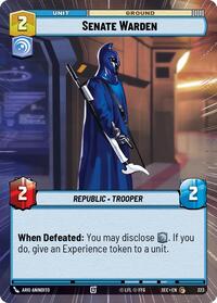 Senate Warden (Hyperspace) #323