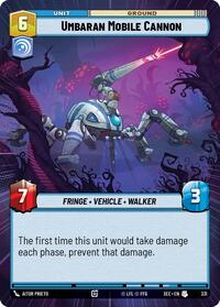 Umbaran Mobile Cannon (Hyperspace) #331