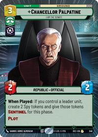 Chancellor Palpatine - I Am the Senate (Hyperspace) #346