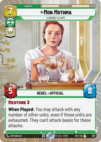 Mon Mothma - Clinging to Hope (Hyperspace) #367