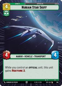Nubian Star Skiff (Hyperspace) #380