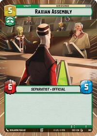 Raxian Assembly (Hyperspace) #382