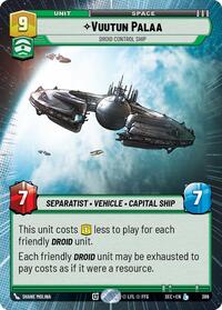 Vuutun Palaa - Droid Control Ship (Hyperspace) #386