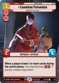 Chairman Papanoida - Undaunted Diplomat (Hyperspace) #423