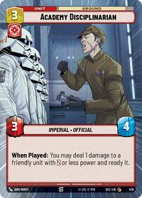 Academy Disciplinarian (Hyperspace) #429