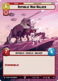 Republic War Walker (Hyperspace) #437