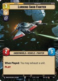 Lurking Snub Fighter (Hyperspace) #453