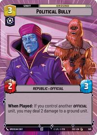 Political Bully (Hyperspace) #505