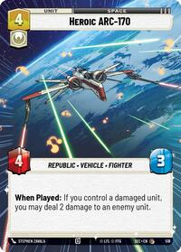 Heroic ARC-170 (Hyperspace) #518