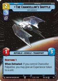The Chancellor's Shuttle - Grim Harbinger (Hyperspace Foil) #783