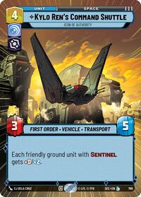 Kylo Ren's Command Shuttle - Icon of Authority (Hyperspace Foil) #788