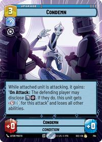 Condemn (Hyperspace Foil) #794