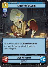 Creditor's Claim (Hyperspace Foil) #795