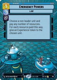 Emergency Powers (Hyperspace Foil) #796