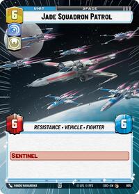 Jade Squadron Patrol (Hyperspace Foil) #805