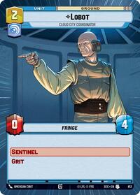 Lobot - Cloud City Coordinator (Hyperspace Foil) #813