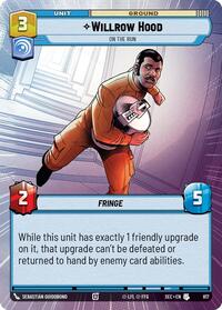 Willrow Hood - On the Run (Hyperspace Foil) #817