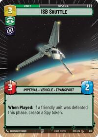 ISB Shuttle (Hyperspace Foil) #839