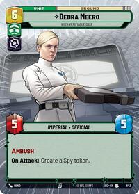 Dedra Meero - With Verifiable Data (Hyperspace Foil) #843