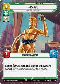 C-3PO - Anything I Might Do? (Hyperspace Foil) #849