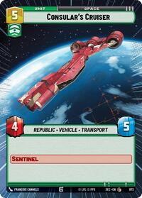 Consular's Cruiser (Hyperspace Foil) #873