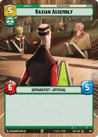 Raxian Assembly (Hyperspace Foil) #874