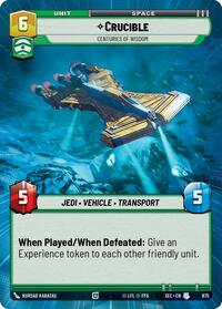 Crucible - Centuries of Wisdom (Hyperspace Foil) #875
