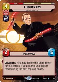 Dryden Vos - I Get All Worked Up (Hyperspace Foil) #893