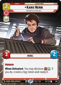 Karis Nemik - Freedom is a Pure Idea (Hyperspace Foil) #904