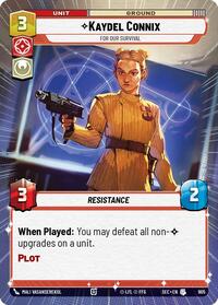 Kaydel Connix - For Our Survival (Hyperspace Foil) #905