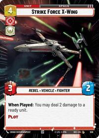 Strike Force X-Wing (Hyperspace Foil) #908