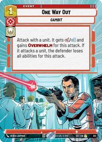 One Way Out (Hyperspace Foil) #913