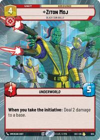 Ziton Moj - Black Sun Bully (Hyperspace Foil) #924