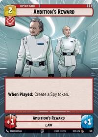 Ambition's Reward (Hyperspace Foil) #931