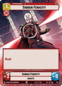 Sudden Ferocity (Hyperspace Foil) #932