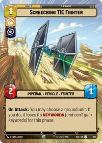 Screeching TIE Fighter (Hyperspace Foil) #941