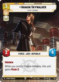 Anakin Skywalker - Secret Husband (Hyperspace Foil) #957
