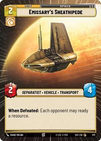 Emissary's Sheathipede (Hyperspace Foil) #971