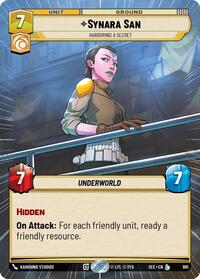 Synara San - Harboring a Secret (Hyperspace Foil) #981