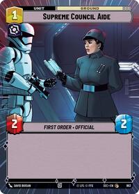 Supreme Council Aide (Hyperspace Foil) #993