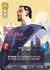 Bail Organa - Responding to Catastrophe (Prestige) #1043