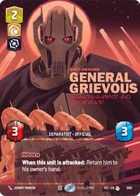 General Grievous - Scuttling to Safety (Prestige Foil) #1095