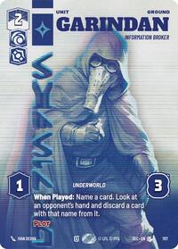 Garindan - Information Broker (Prestige Foil) #1117